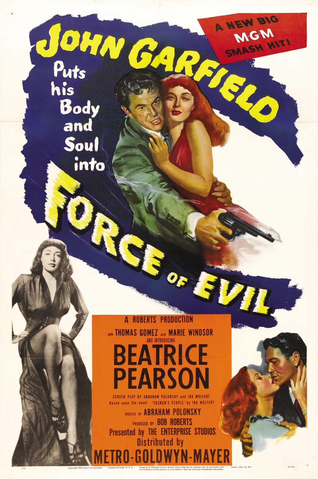 Force of Evil (1948) poster