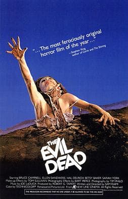 Horror for a Cause – Save the Cinema Museum – The Evil Dead (1981) poster