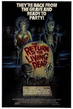 Horror for a Cause – Save the Cinema Museum – The Return of the Living Dead (1985) poster