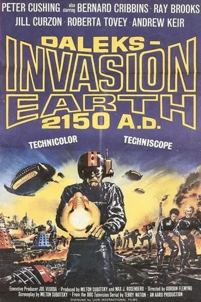 Daleks’ Invasion Earth 2150 A.D. (1966) + Introduction and Book Signing by Lillian Crawford poster