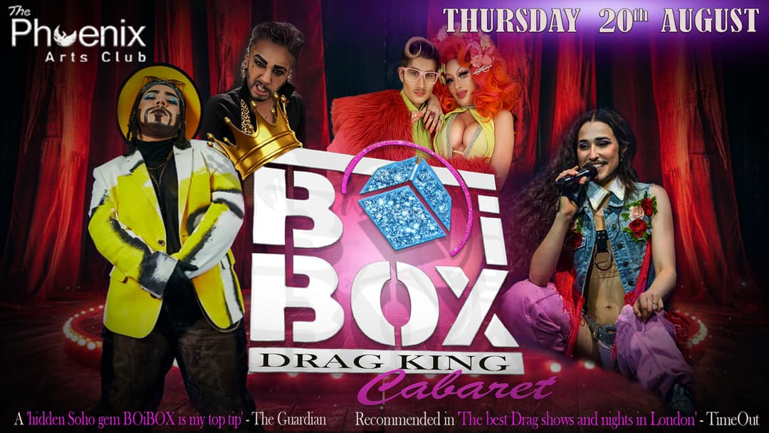 BOiBOX Drag King Cabaret poster