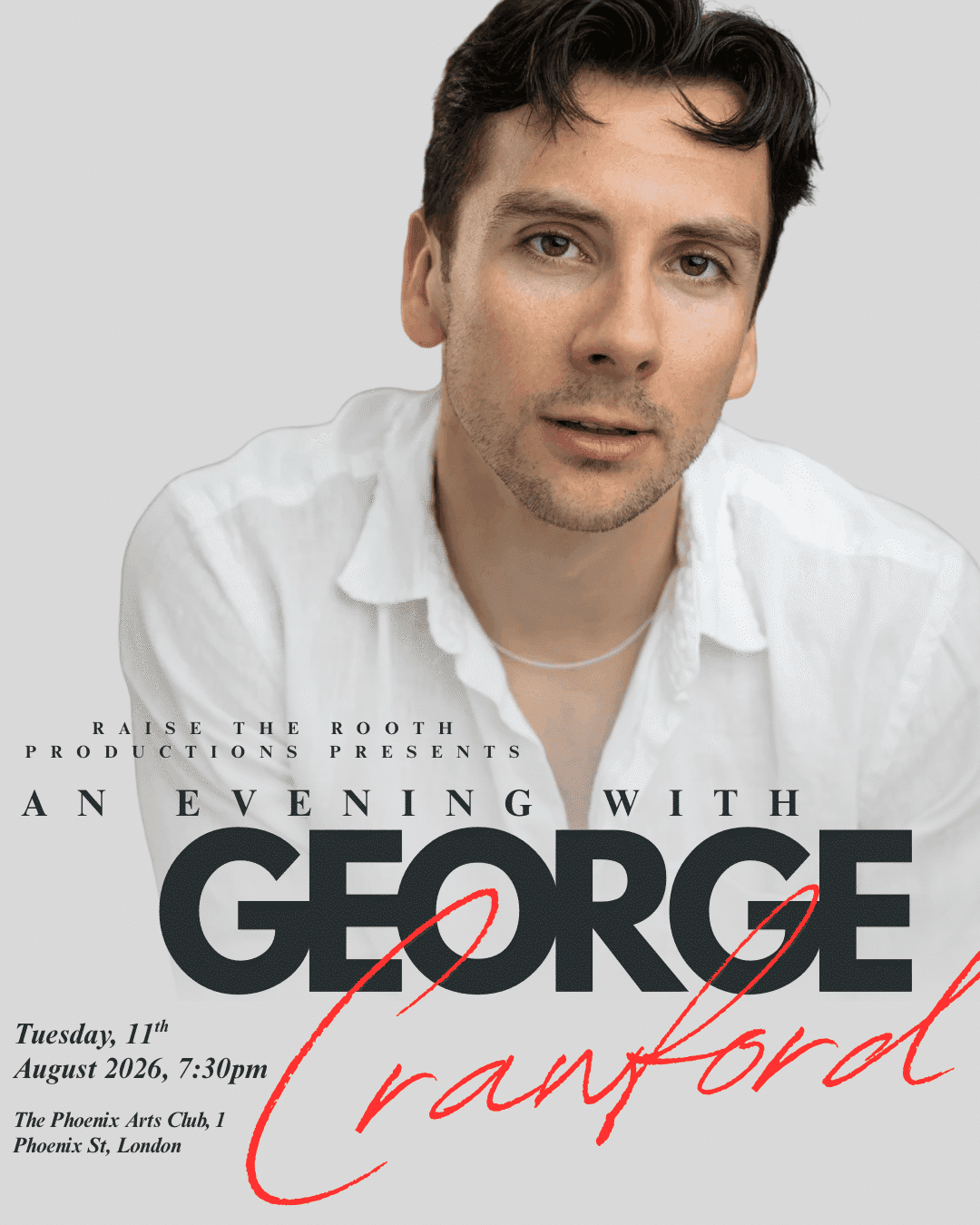 An Evening With George Crawford poster