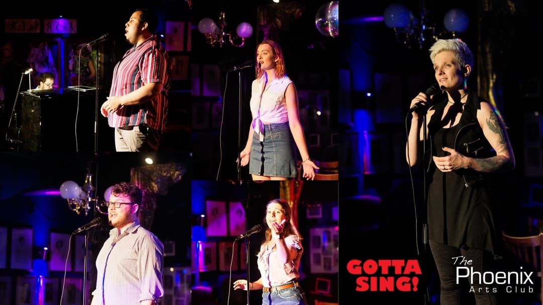 Gotta Sing! London's Longest Running Musical Theatre Open Mic Night poster