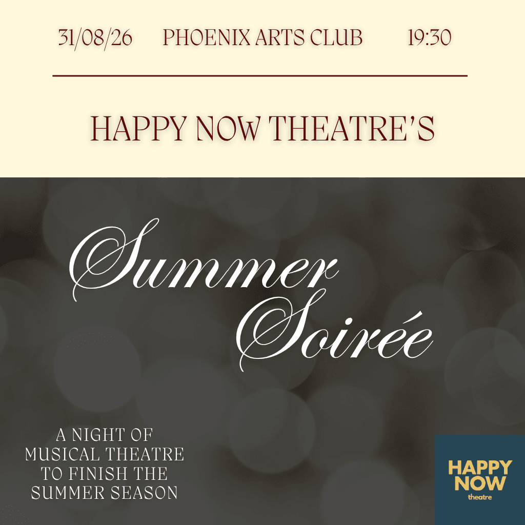 Happy Now Theatre's Summer Soirée poster