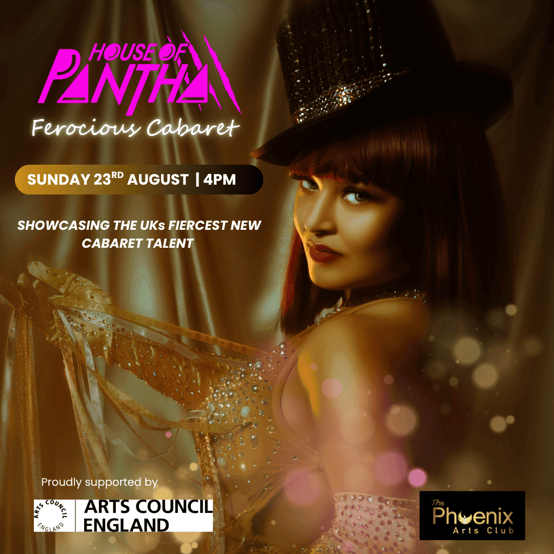 House Of Pantha Ferocious Cabaret poster