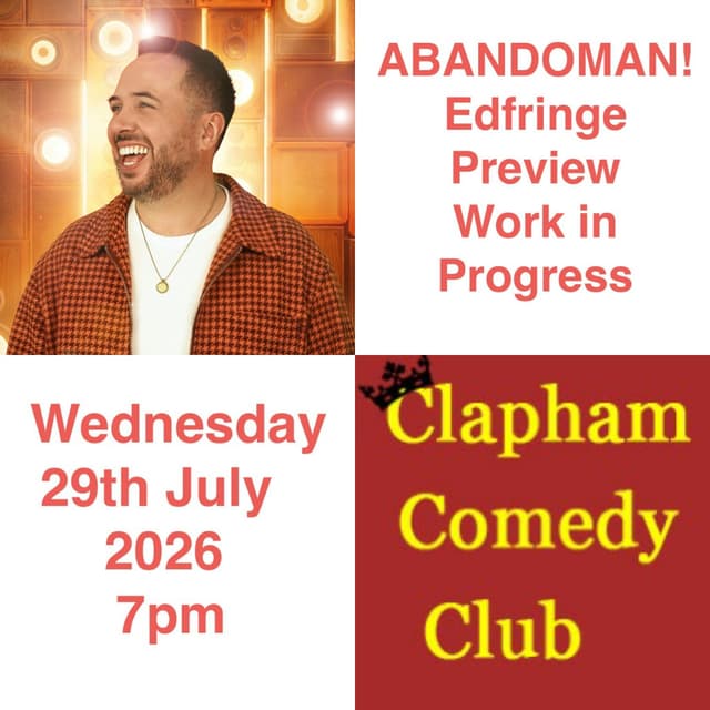 Edinburgh Fringe Preview: Abandoman - Afterglow poster