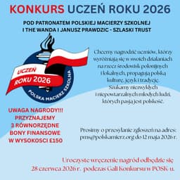 Uroczysta Gala konkursu Uczeń Roku 2026 poster
