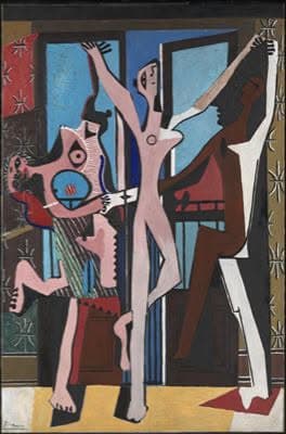 Puzzling Picasso – Lecture by Alan Read. poster