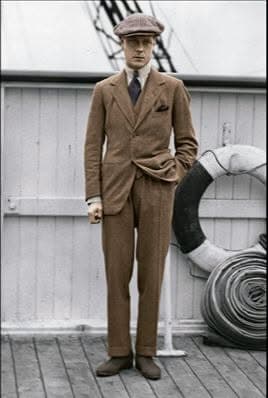 The Men Who Made Menswear – lecture by Russell Nash. poster