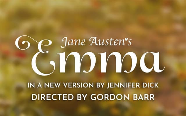 Bard in the Botanics: Emma poster