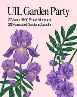 Uil Summer Garden Party poster