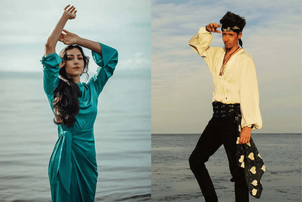 Chloe Matharu + Theo Dussek poster
