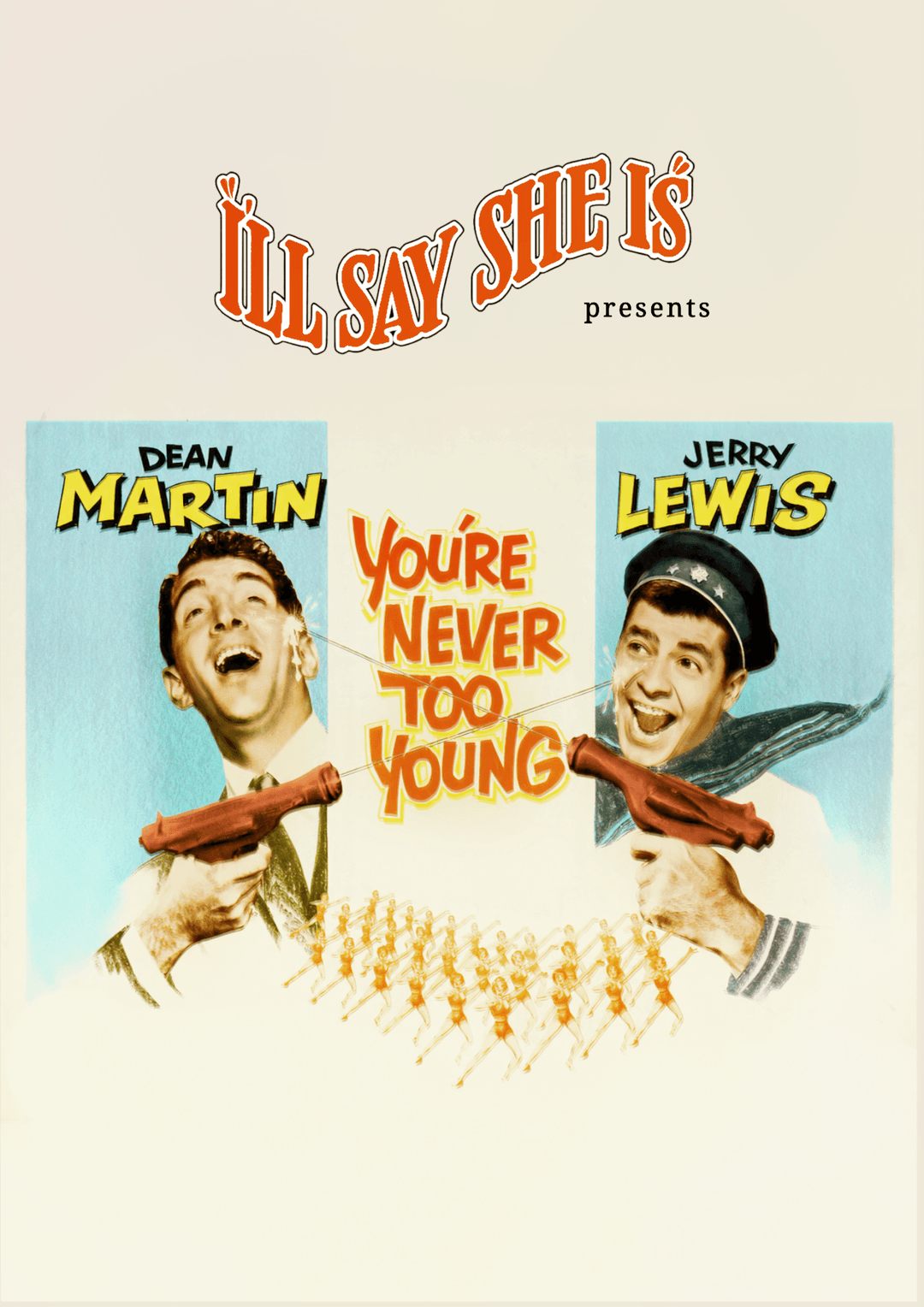 80 Years of Martin and Lewis: You’re Never Too Young (1954) poster