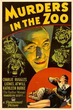 Murders in the Zoo (1933) and Shivers (1975) poster