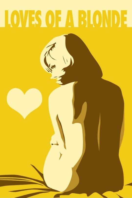 A Blonde in Love poster