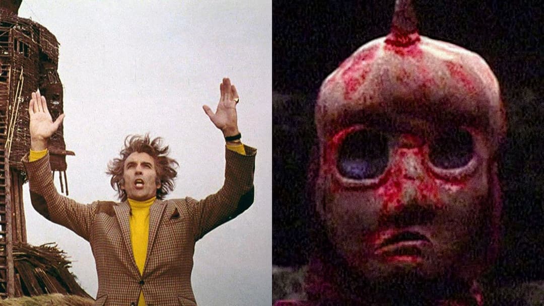 Category H: The Wicker Man + Noroi The Curse poster
