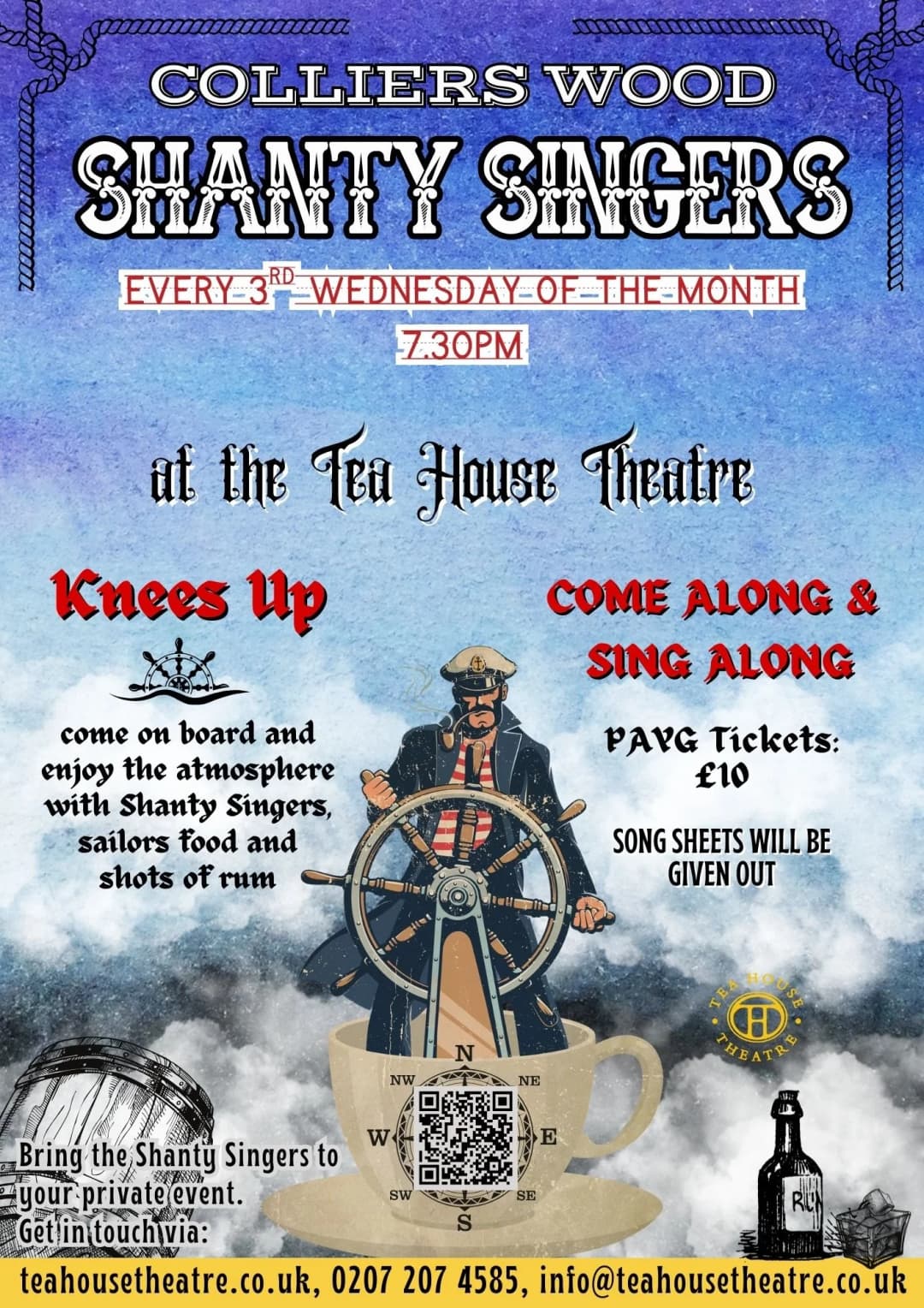 Colliers Wood - Shanty Singers poster