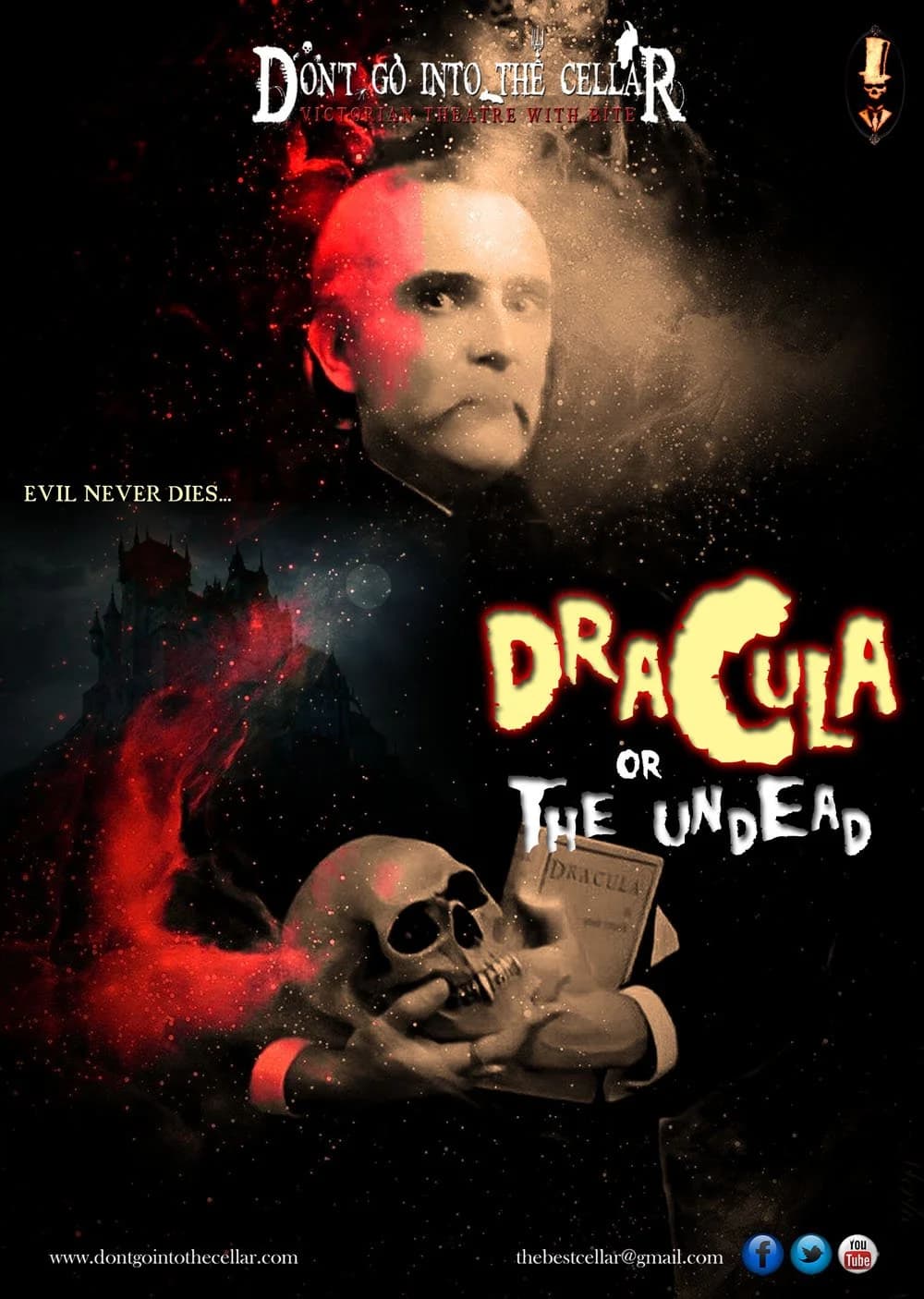Don't Go Into The Cellar - Dracula poster