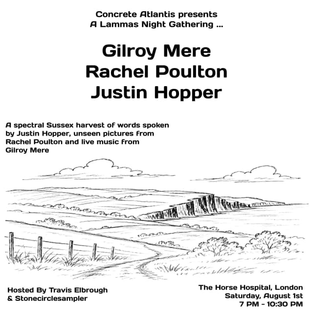 Concrete Atlantis Present: A Lammas Night Gathering poster