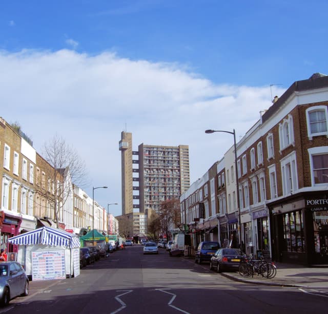 North Kensington walking tour poster