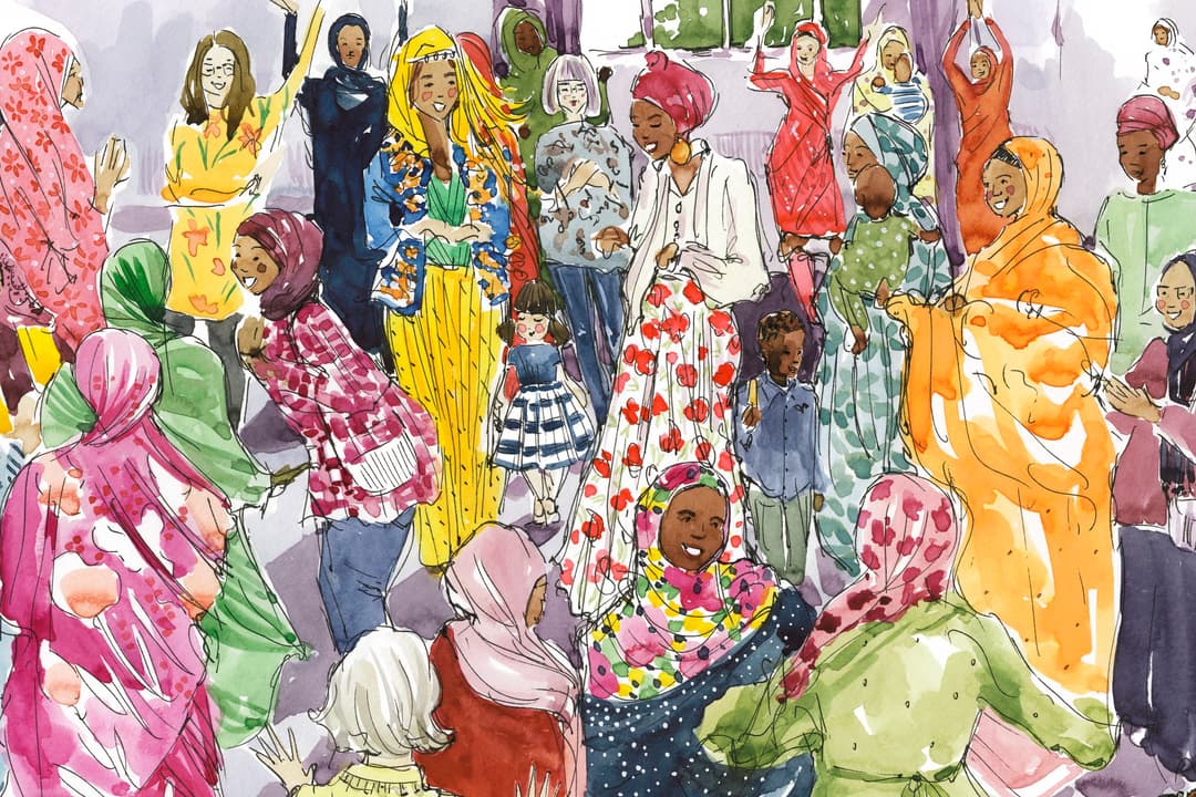 Searching for the Future - A decade of reportage illustration poster
