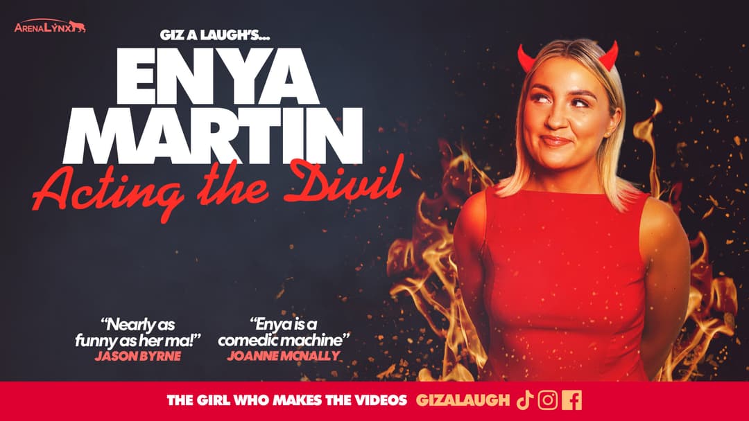 Enya Martin – Acting the Divil poster