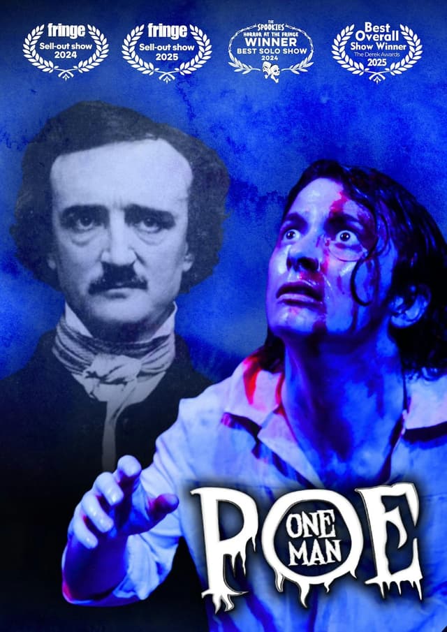 Edinburgh Fringe Preview: One Man Poe: The Tell-Tale Heart and The Pit and the Pendulum poster