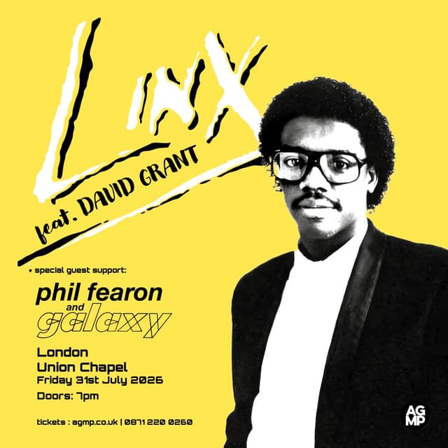 Linx feat. David Grant poster