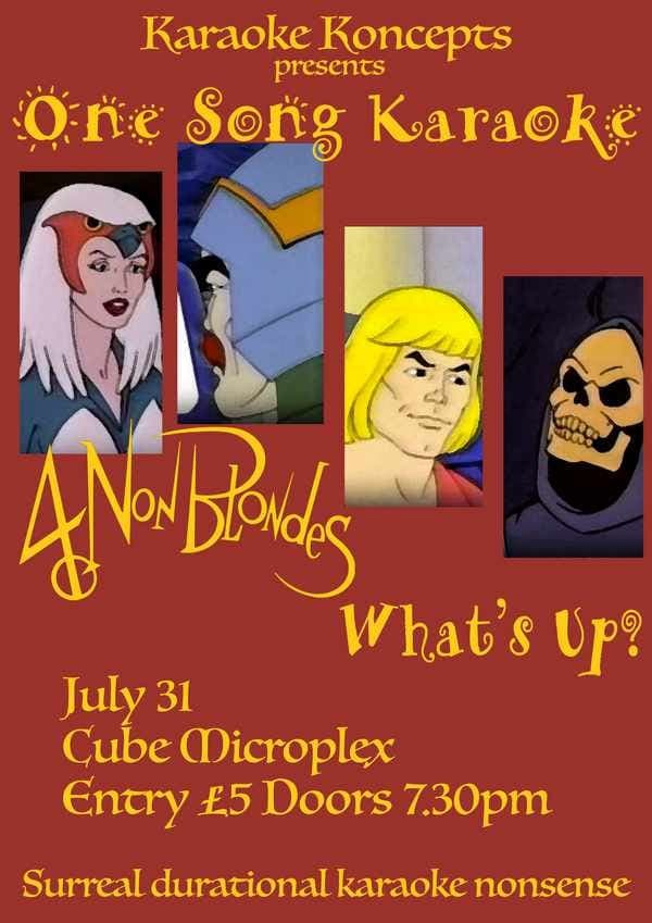 One Song Karaoke: What's Up? poster