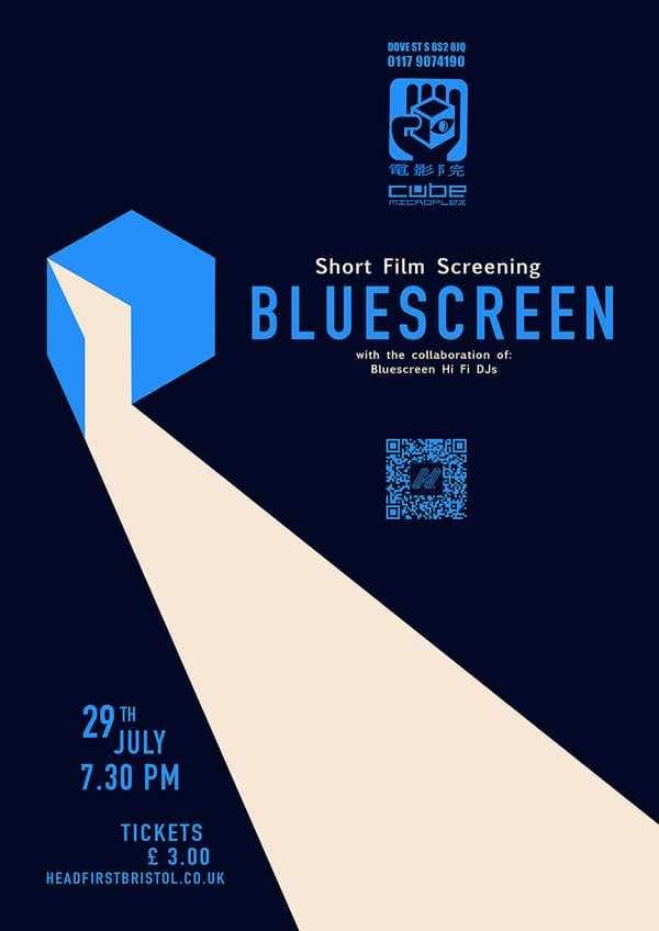 Bluescreen poster