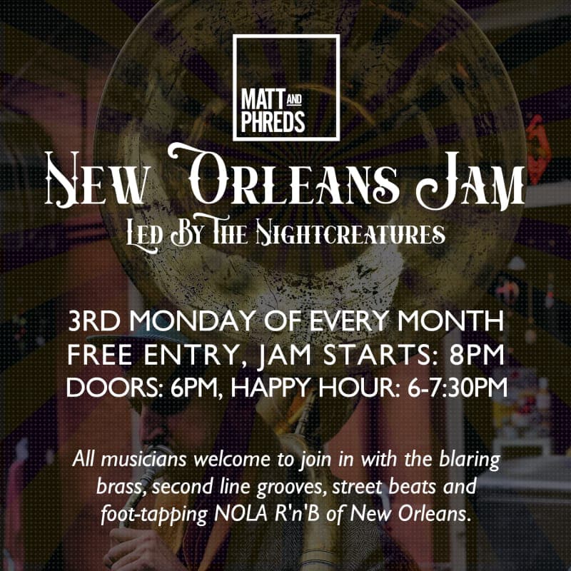 New Orleans Jam poster