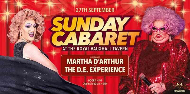 Sunday Cabaret With Martha D’arthur And The D.e. Experience poster