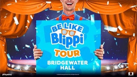 Be Like Blippi Tour poster