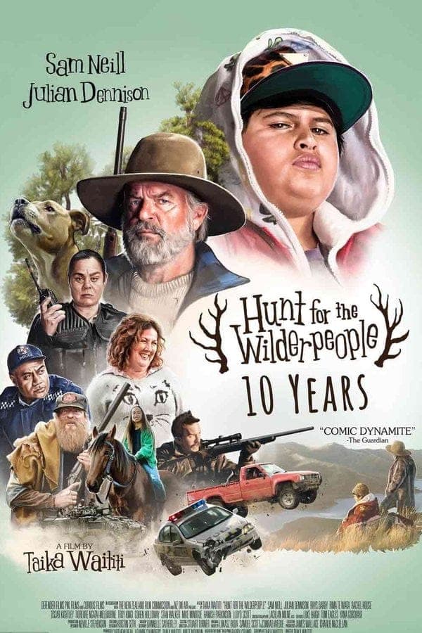 Hunt For The Wilderpeople - 10th Anniversary poster