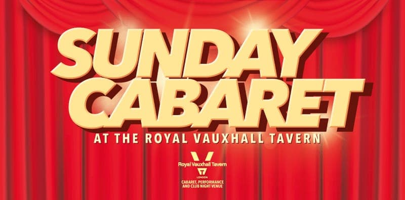 Sunday Cabaret at the Rvt poster