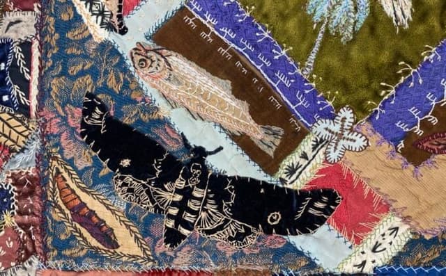 Victorian ‘Crazy’ Quilt Workshop poster