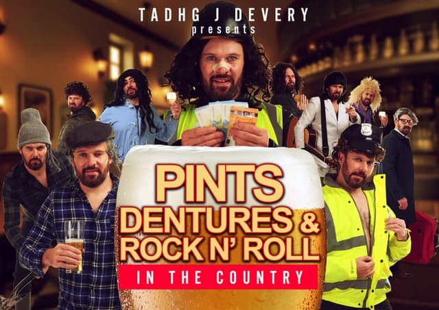 Pints, Dentures & Rock ’n’ Roll poster