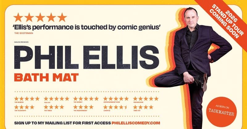 Phil Ellis: Bath Mat poster