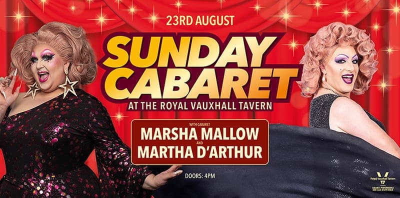 Sunday Cabaret With Marsha Mallow And Martha D’arthur poster