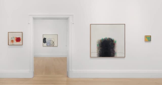 Out and About: Prunella Clough paintings from the 1980s and 1990s: Curated by Jenni Lomax poster