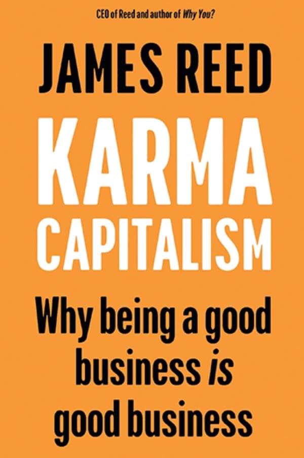 James Reed: Karma Capitalism poster