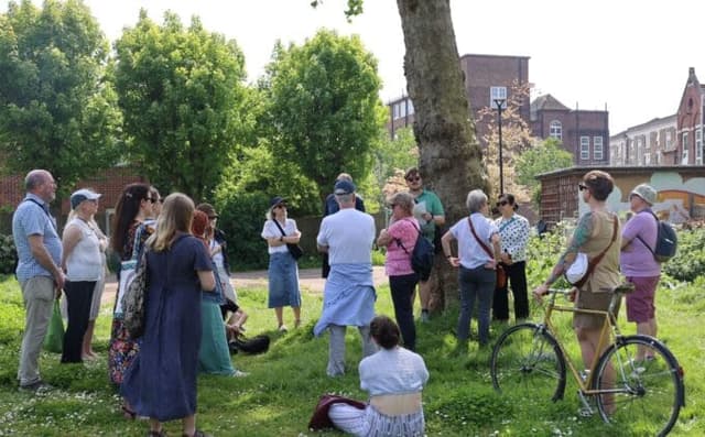 East End Homes: A Walking Tour poster
