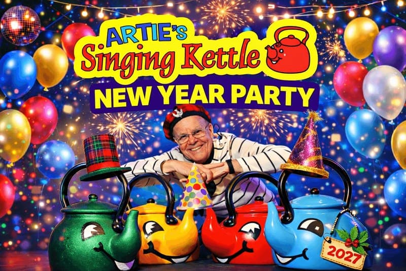 Artie’s Singing KettleNew Year Party ‘27 poster