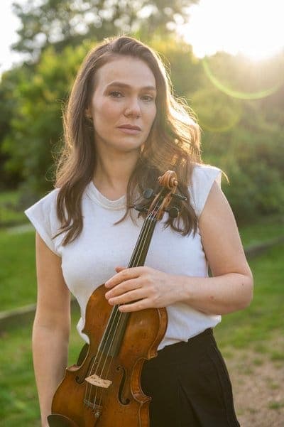 Rebecca Hardwick soprano; Tamsin Waley-Cohen violin poster