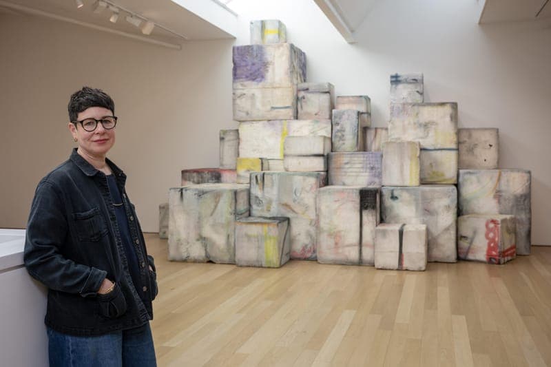 Eva Rothschild: artist’s talk and book launch poster