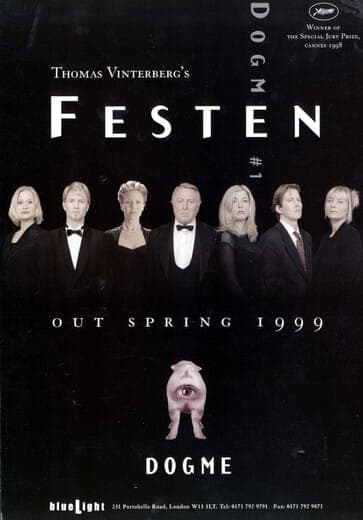 Festen (1998) on 35mm poster