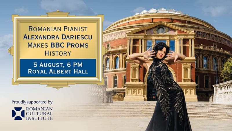 Romanian Pianist Alexandra Dariescu Makes Historic BBC Proms Debut poster