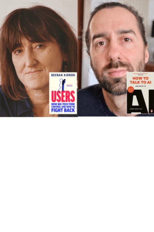 Big Tech and AI: Beeban Kidron and Jamie Bartlett poster