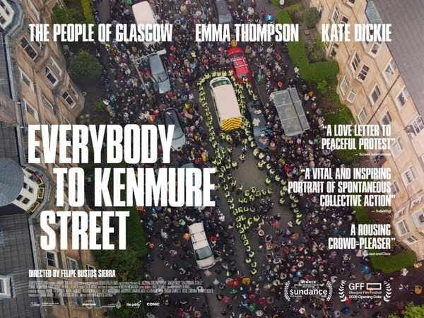 Everyone to Kenmure Street - Film and fundraiser for refugees poster
