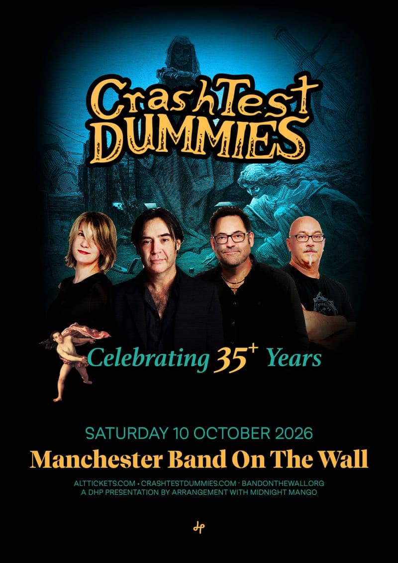 Crash Test Dummies + Gareth Dunlop poster